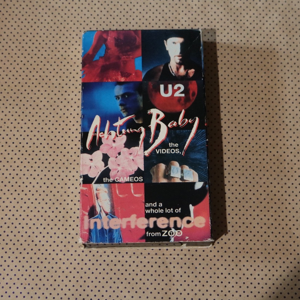 U2 Achtung Baby VHS